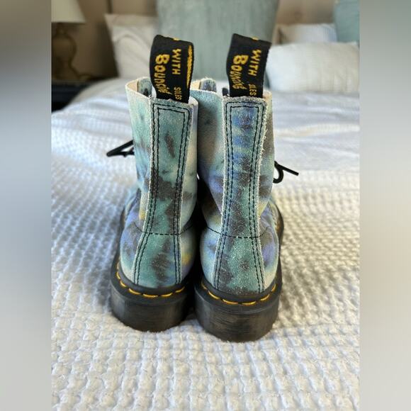 Dr Martens Tie Dye Leather Suede
Lace Up Boots Womens Size 5 - Picture 11 of 15